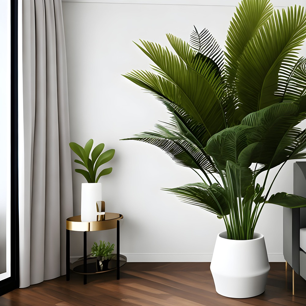 Plant these semi-indoor plants for lush greenery