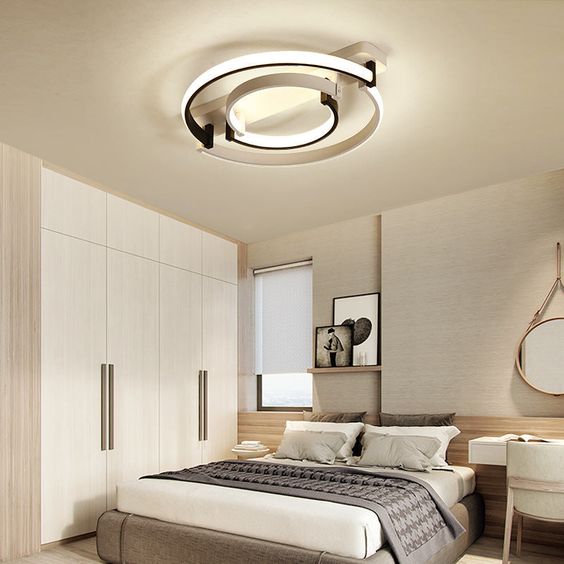 30+ Bedroom Ceiling Lights Ideas to make your room look elegant